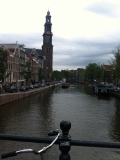 Euro-Diversion 2013 La vuelta a Europa en Moto.ETAPA 7 Brujas-Amsterdam Canales de Amsterdam